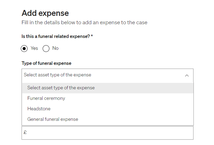 20220822 Types of Funeral expense