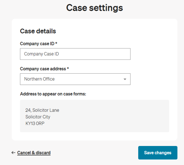 20241128 - Company Case Settings - Address post save