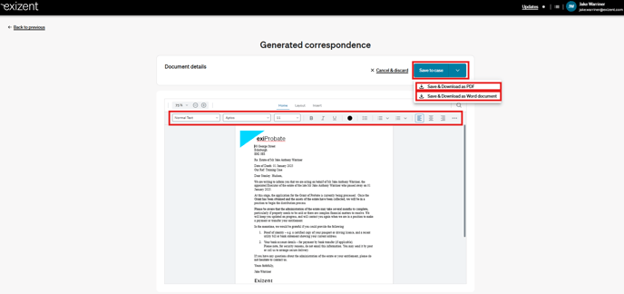 20250917 Generated Correspondence Page (People)