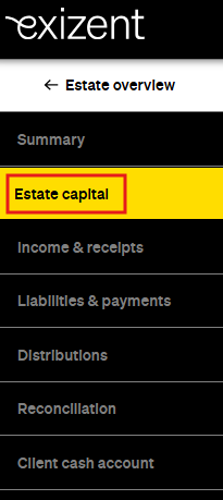 20260811 - Estate Estate Accounts Screenshot