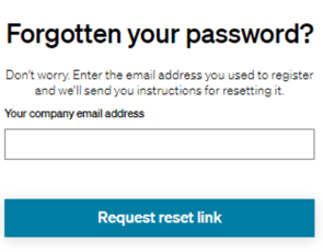 20220120 Forgot password enter email