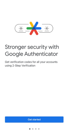 20230824 - MFA - Google Authenticator Get Started
